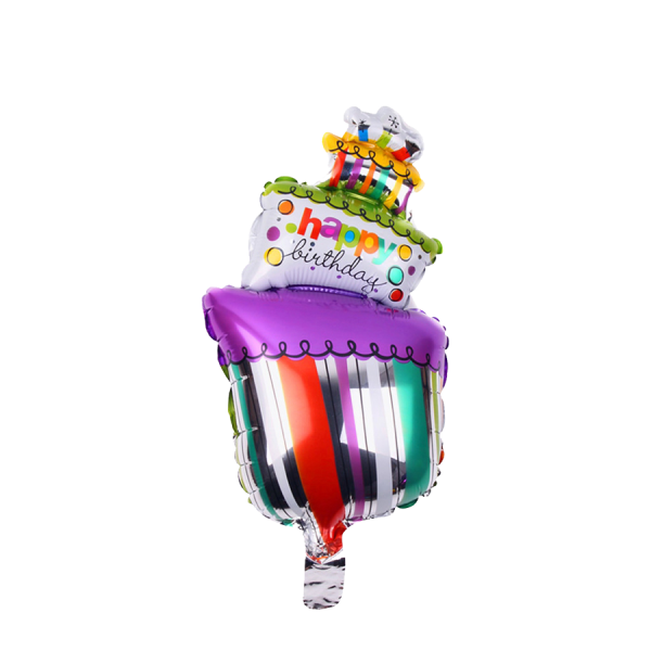 Ballon Folie Happy Birthday 45cm