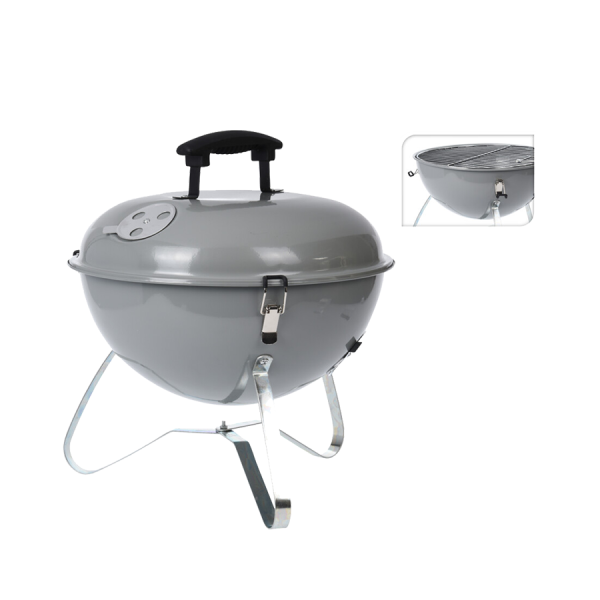 BBQ Tafel Barbecue Rond Grijs Ø34cm