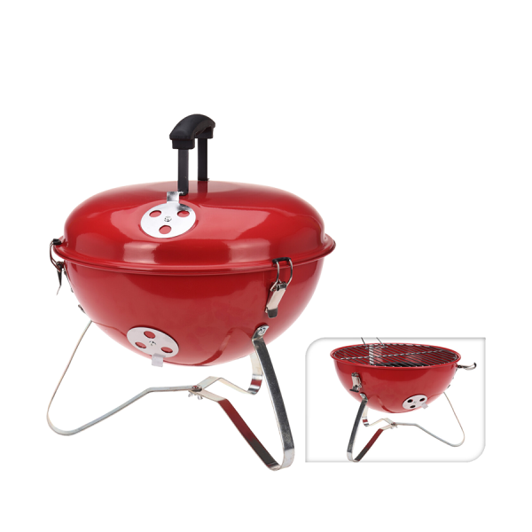 BBQ Tafel Barbecue Rond Rood Ø34cm
