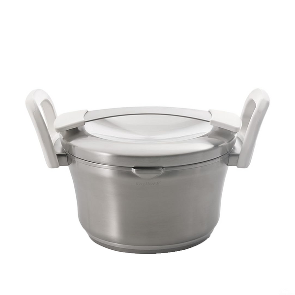 BergHOFF Auriga Kookpot Met Deksel Wit Ø18cm