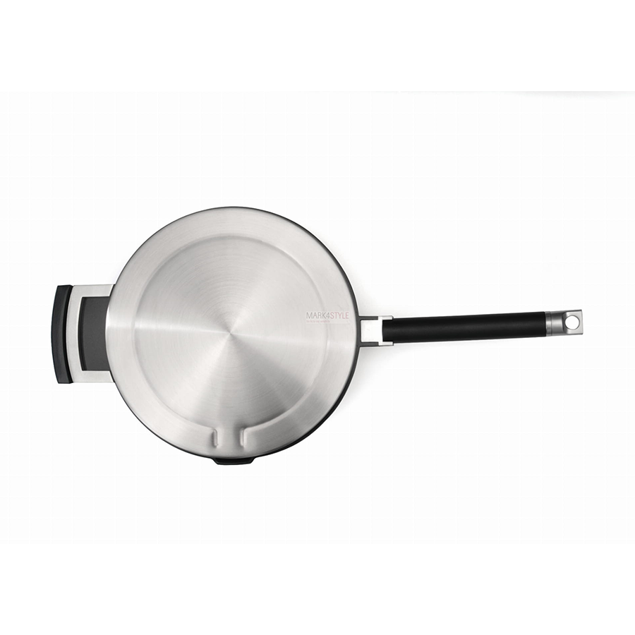 Berghoff Neo Sauteerpan Met Deksel Afneembaar Handvat Keramisch Zwart Ø24cm