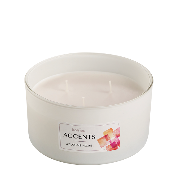 Bolsius Geurglas Accents Multi Lont Welcome Home 75/137mm