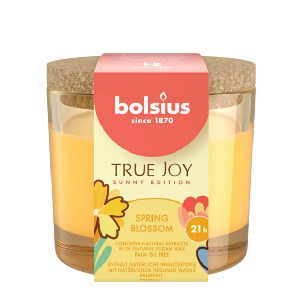 Bolsius Geurglas True Joy Spring Blossom 66/83mm