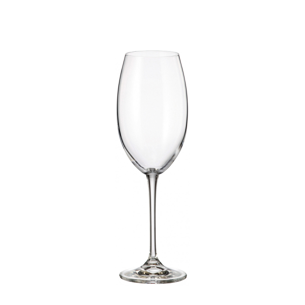 Crystal Bohemia Witte Wijnglas Fulica 400ml 6 stuks