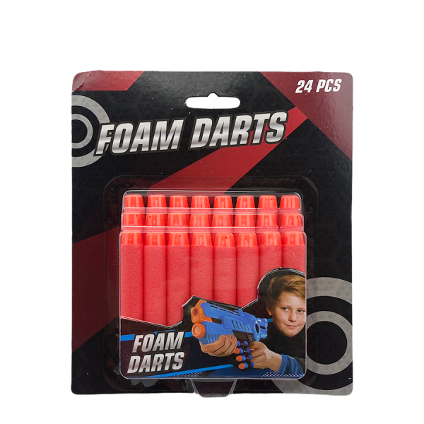Dart Gun Darts Rood Refill 24 stuks