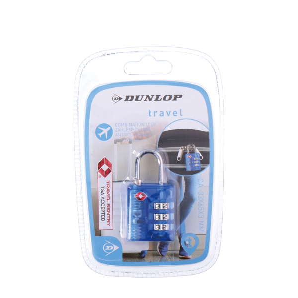 Dunlop Cijferslot Blauw