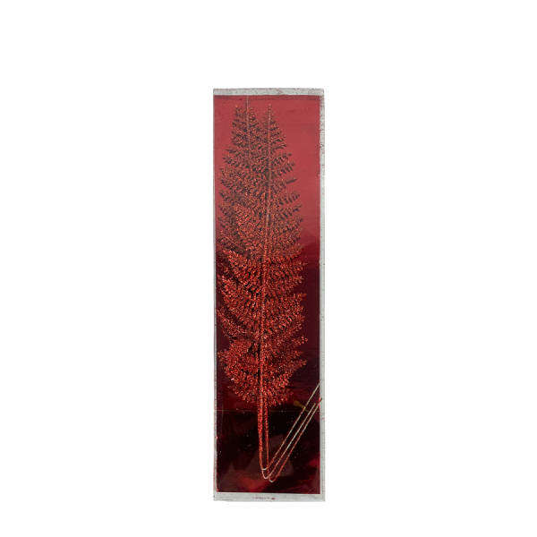 Glittertak Varen Rood 3 Stuks