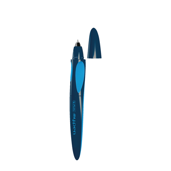 Herlitz Rollerbalpen My.Pen Met 2 Inktpatronen Blauw