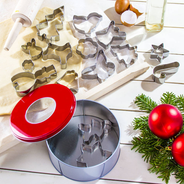 La Cucina Uitsteekvormset Kerst 16-delig