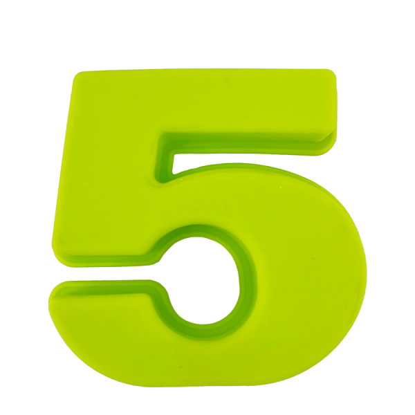 Secret De Gourmet Bakvorm Cijfer 5 Lime
