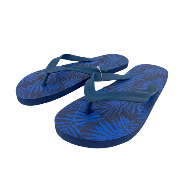Slipper Man Palm Blauw Maat 43