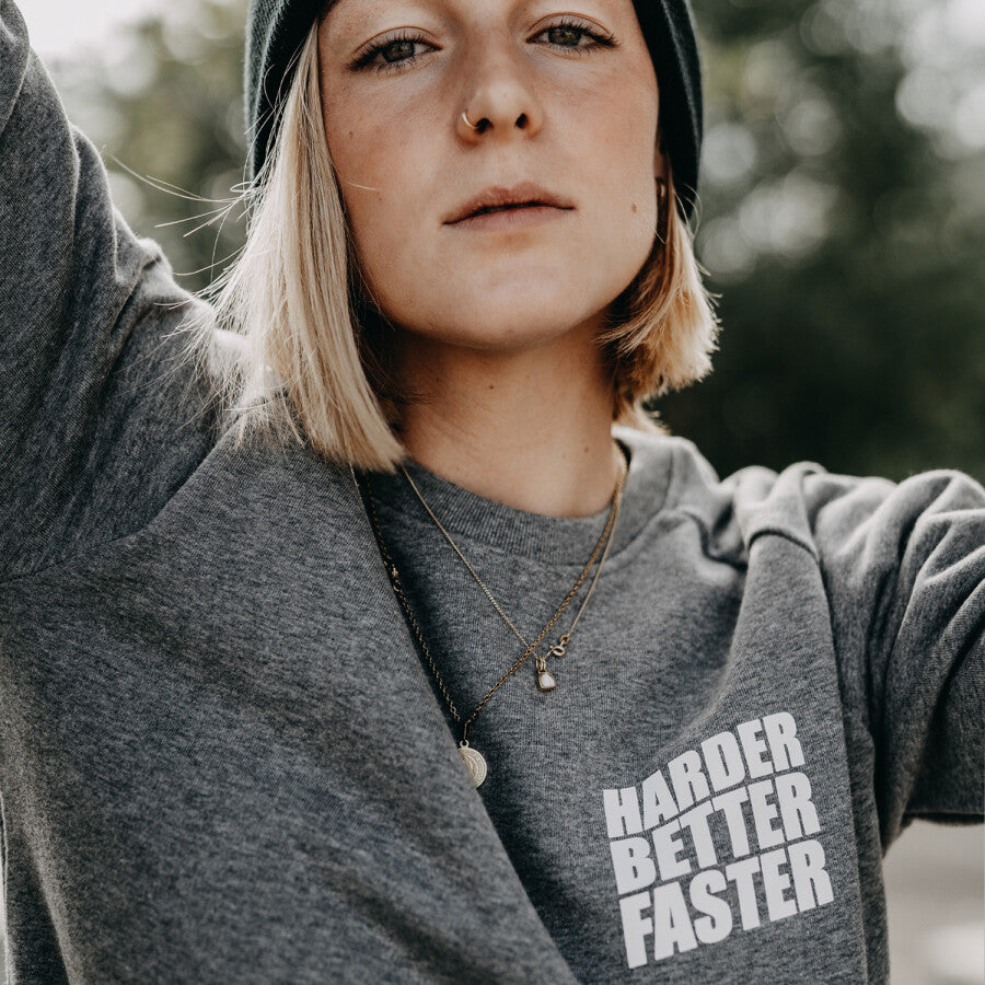 Zena Sweater HBF Mid Heather Grey