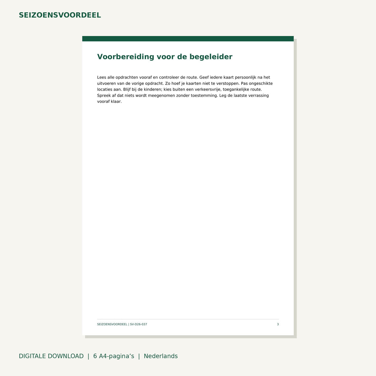 Sinterklaas speurtocht in de klas | Nederlandse A4 PDF | Digitale download