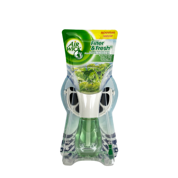 Air Wick Luchtverfrisser Filter & Fresh Zomerregen & Ochtenddauw Navulling 19ml