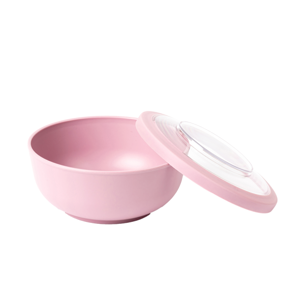 Amuse Life Dinner Bowl Met Deksel Roze 2000ml