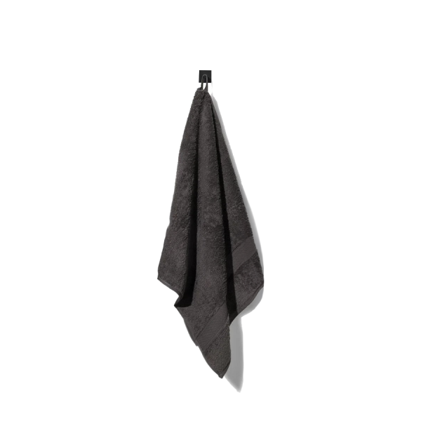 Badhanddoek Donkergrijs 50x100cm 2 stuks