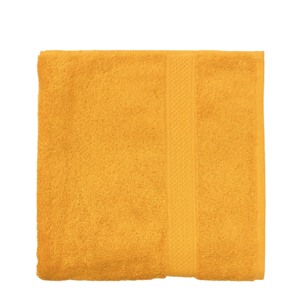 Badhanddoek Okergeel 60x110cm 2 stuks