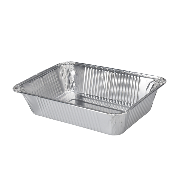 BBQ Barbecue Ovenschaal Aluminium 22x15,5x4,5cm 5 stuks