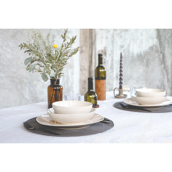 Senza Dinerbord Mikos Beige 30cm