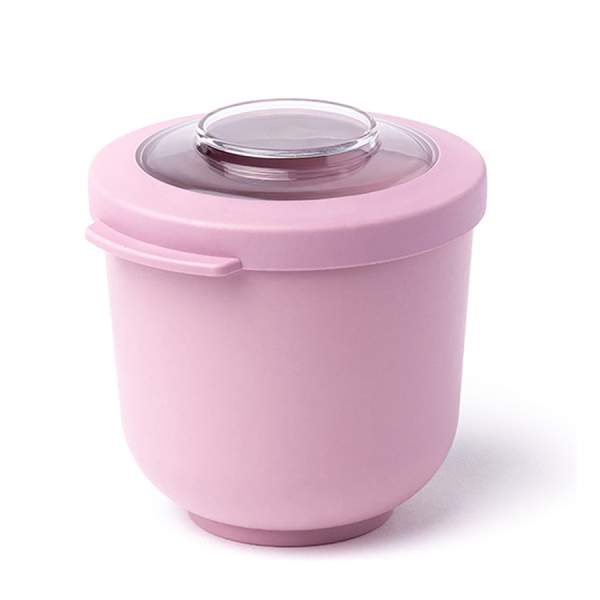 Amuse Life Lunch Bowl Met Deksel Roze 500ml