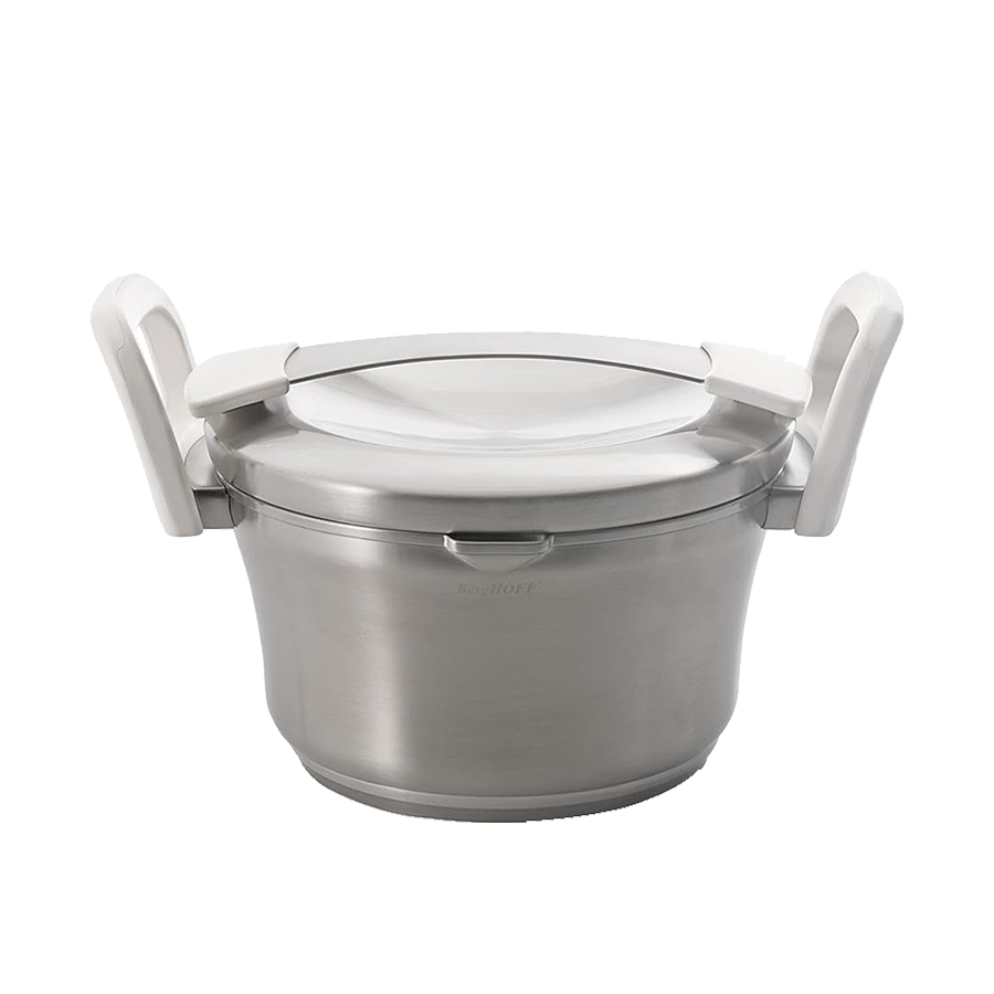 BergHOFF Auriga Kookpot Met Deksel Wit Ø16cm
