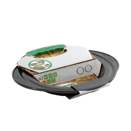 BergHOFF Cakevorm Rond Met Snijhulp Antraciet Ø22cm