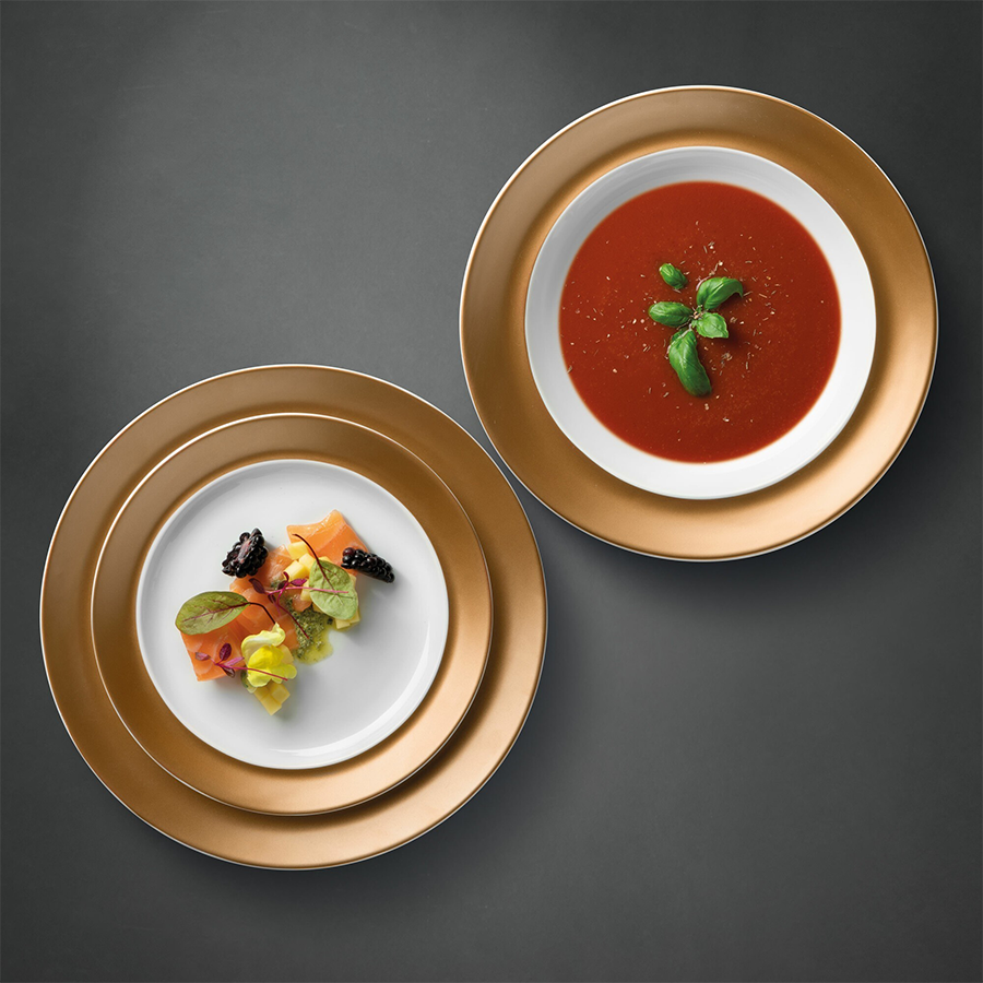BergHOFF GEM Bordenset Wit/Goud 3-delig