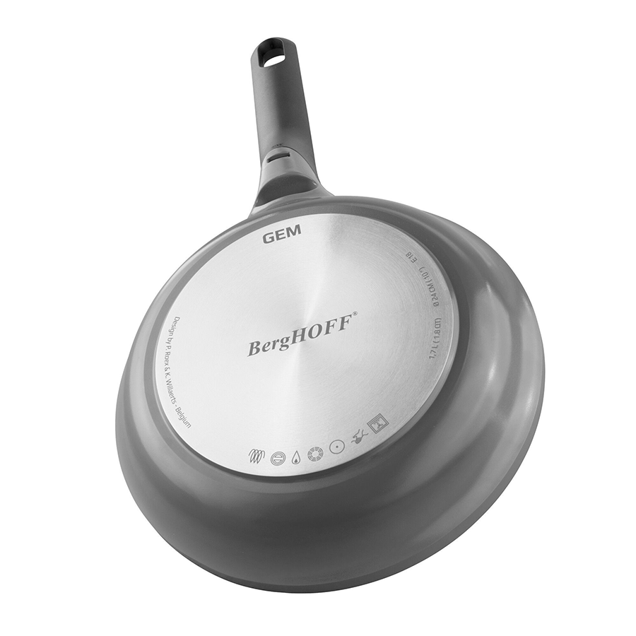 BergHOFF GEM Braadpan Afneembaar Handvat Stay Cool Grijs Ø20cm
