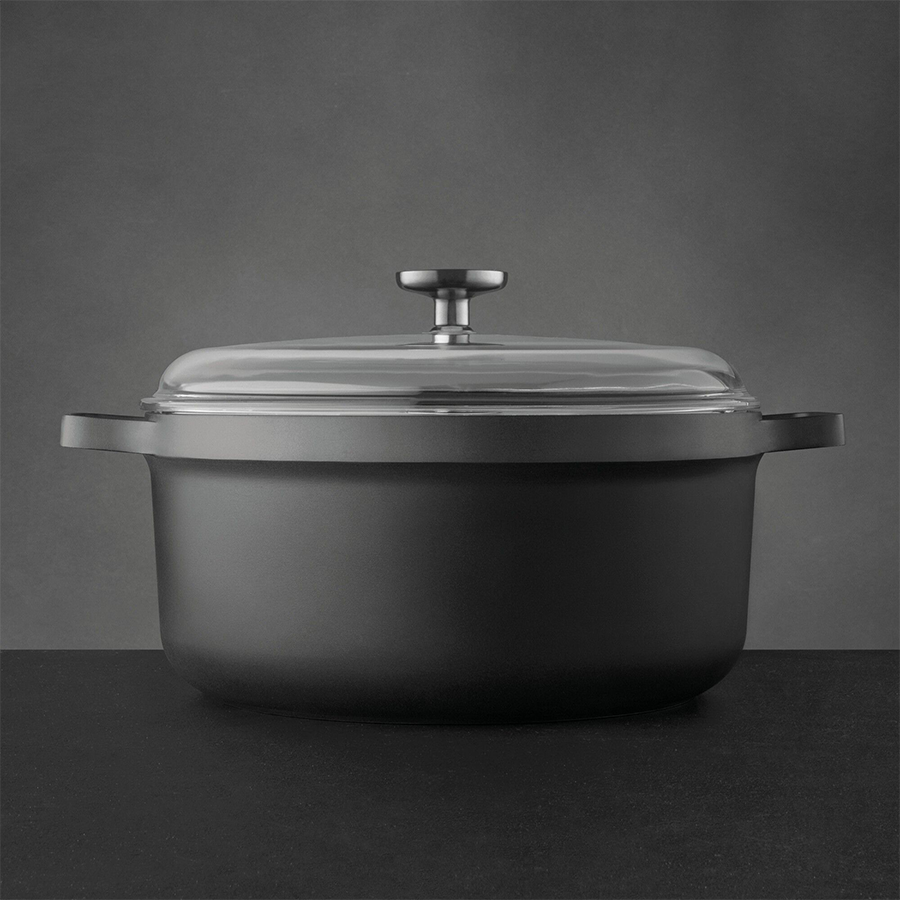 BergHOFF GEM Kookpot Met Deksel Zwart Ø28cm