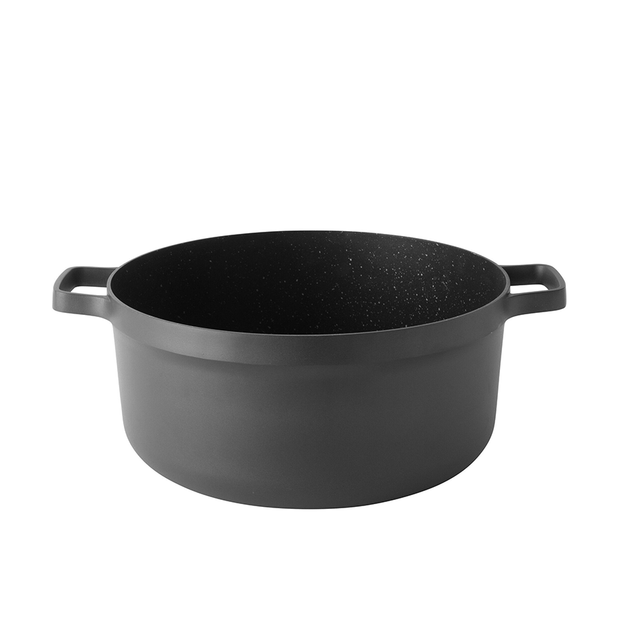 BergHOFF GEM Kookpot Met Deksel Zwart Ø28cm