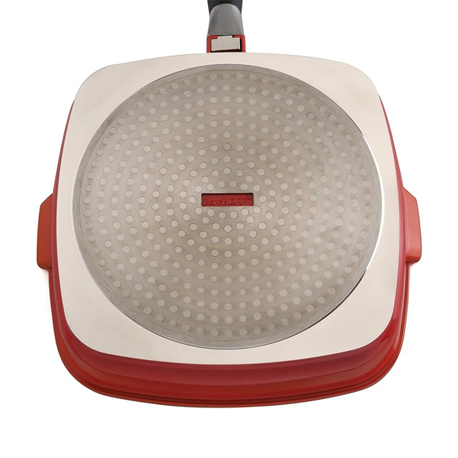 BergHOFF Virgo Grillpan Afneembaar Handvat 28cm