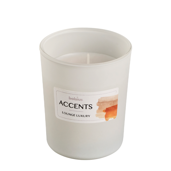 Bolsius Geurglas Accents Lounge Luxury 92/76mm