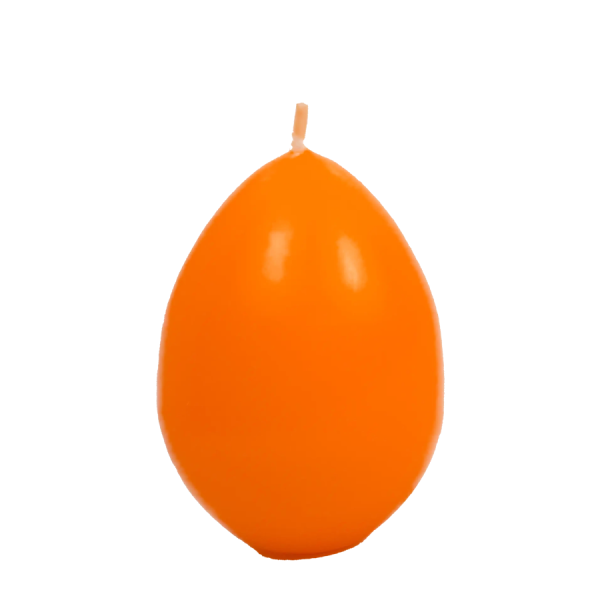 Bolsius Sierkaars Ei Oranje 60/45mm