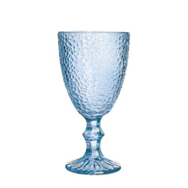 Cark Wijnglas Cobblestone Blauw 340ml 6 stuks