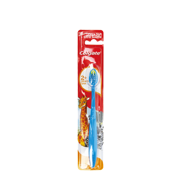 Colgate Tandenborstel 2+ Extra Soft Blauw