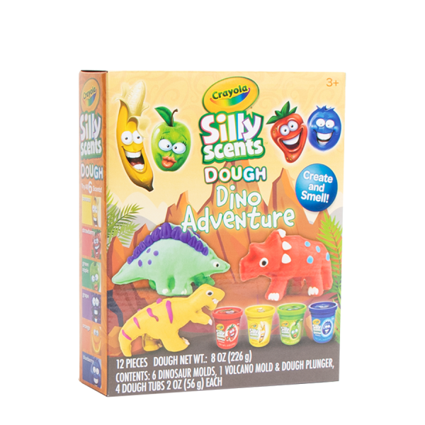 Crayola Silly Scents Dough Dino Adventure