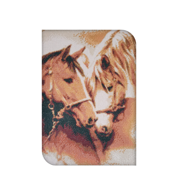 Diamond Painting Set Paarden 40x50cm