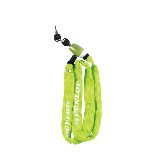 Dunlop Kettingslot Met Sleutel Groen