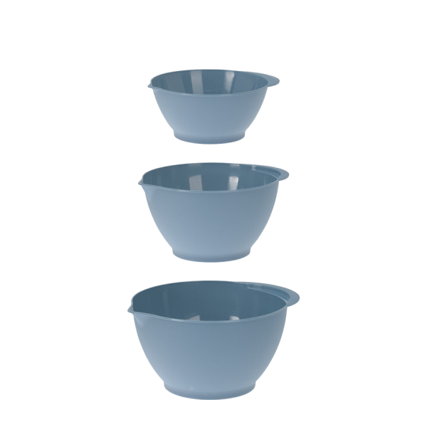Excellent Houseware Mengkom Set Blauw 3-delig