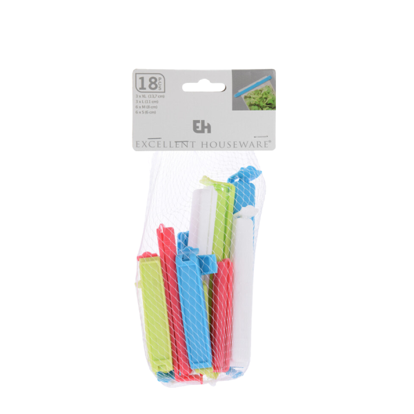 Excellent Houseware Vershoudclips 18-delig