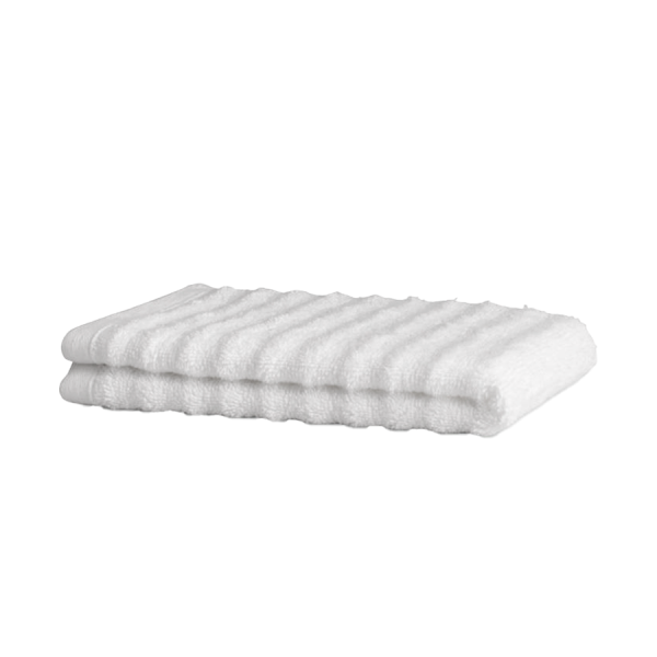 Gastendoekjes Wave Wit 6 stuks