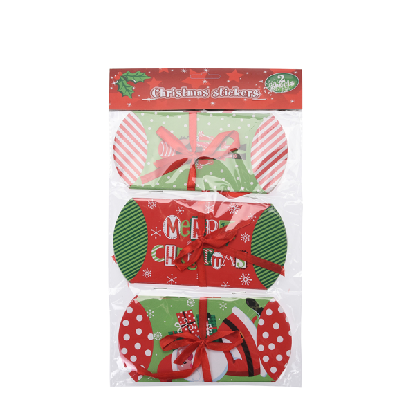 Geschenkdoos Kerst Groen 12x6cm 9 stuks