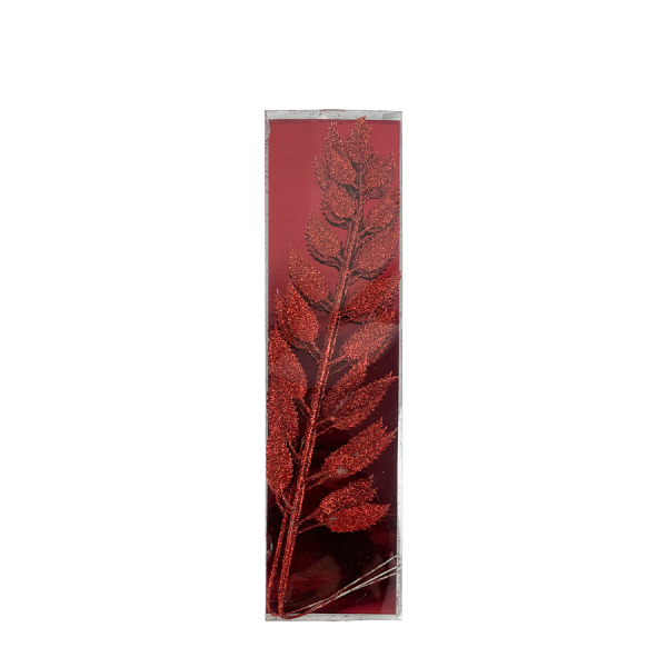Glittertak Hulst Rood 3 Stuks
