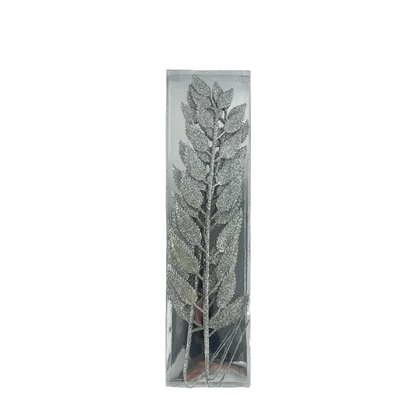 Glittertak Hulst Zilver 3 Stuks