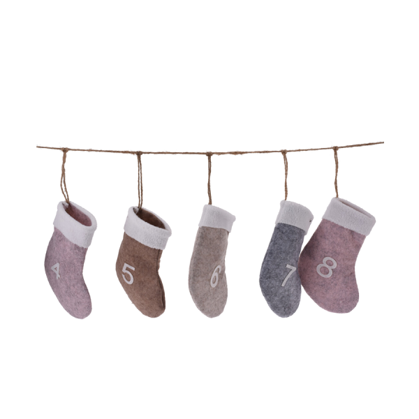 H&S Adventkalender Slinger Sokken 220cm