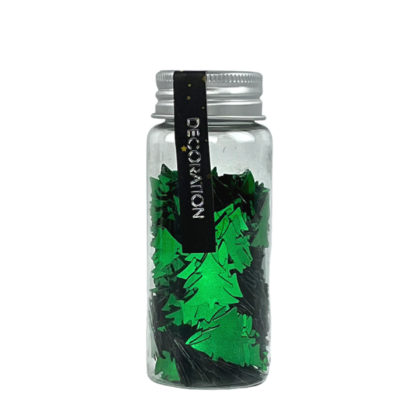 H&S Confetti Groen Kerstboom 40gr