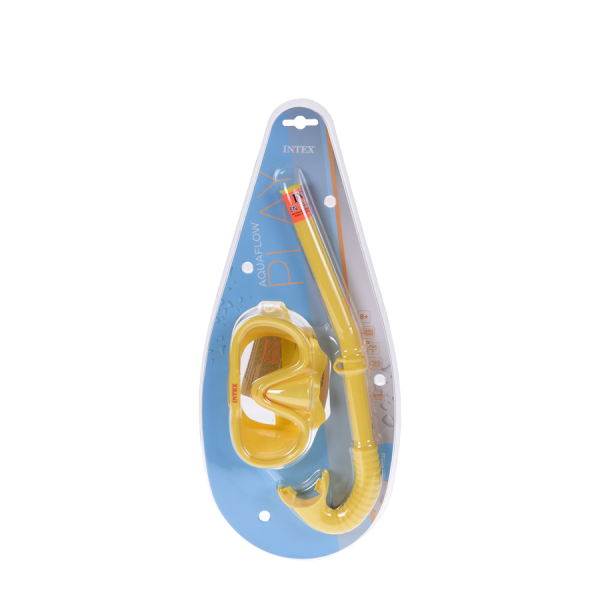 Intex Duikbril En Snorkel Junior Geel