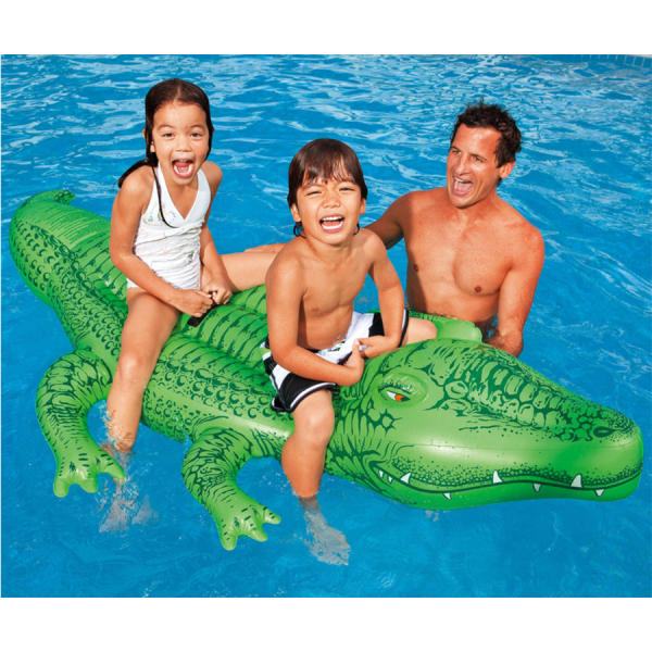 Intex Ride-On Krokodil 168x86cm