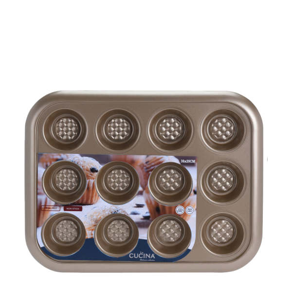 La Cucina Muffinvorm Anti-kleef 12 Muffins