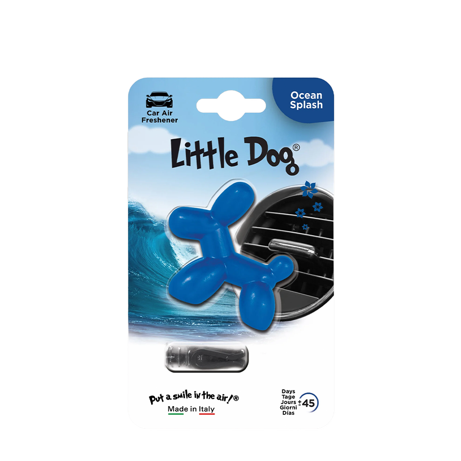 Little Dog Car Air Freshener Ocean Splash